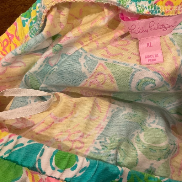 Lilly Pulitzer Lucy Strapless Romper - Size  XL - Picture 6 of 7
